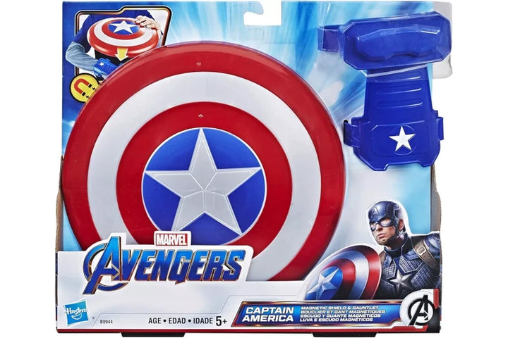 Avengers Captain America Magnetic Shield And Gauntlet