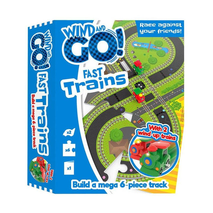 Bookoli Wind And Go Fast Trains DIY Kit