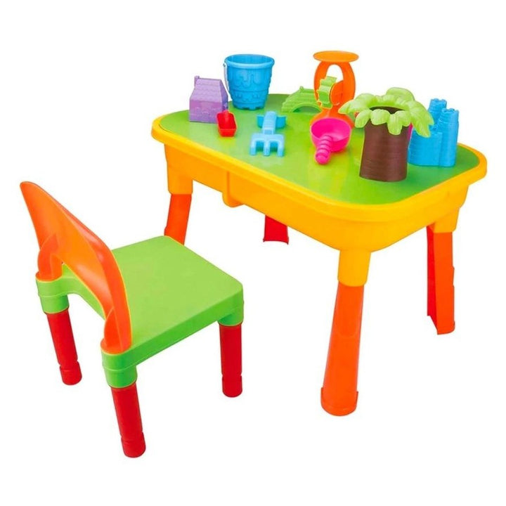Lenoxx Childrens 2 in 1 Sand & Water Table 18 Play Accessories Medium 8111