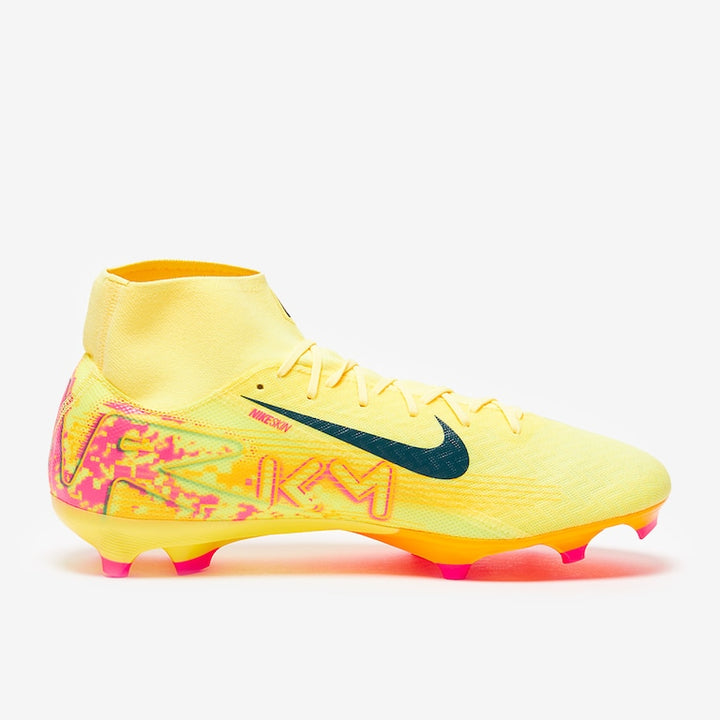 Nike Mens Zoom Mercurial Superfly 10 Academy Firm Ground Football Boots (Orange/Navy)