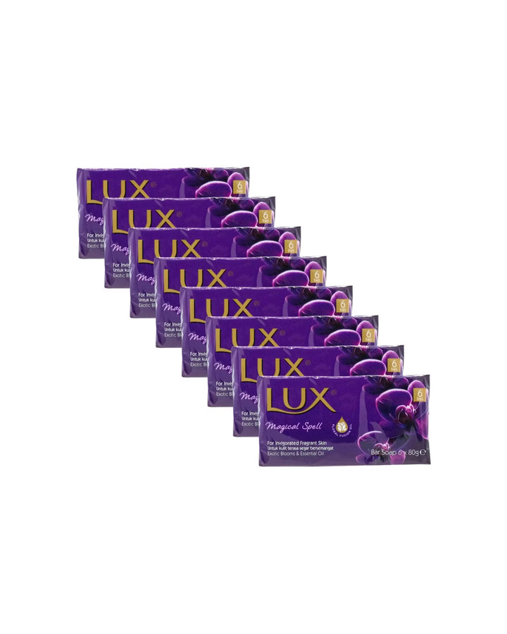 6X Lux Soap Bars Magical Spell Exotic Blooms Essential Oils Scented