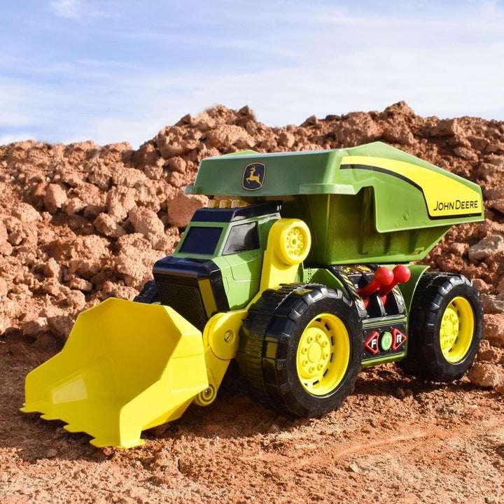John Deere 2-N-1 Dig Rig Dump Truck & Loader