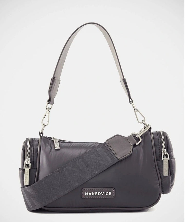 Nakedvice The Rory Crossbody Bag - Stone Silver