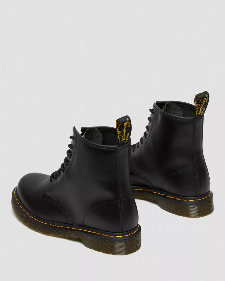 Dr. Martens 1460 Smooth Leather Lace Up Boots - Black
