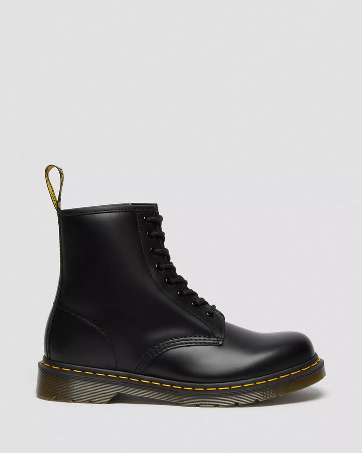 Dr. Martens 1460 Smooth Leather Lace Up Boots - Black