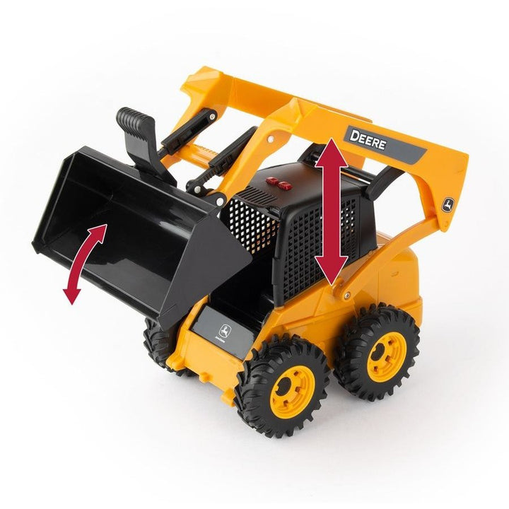 John Deere 1:16 Skidsteer With Accessories Cones & Barrels
