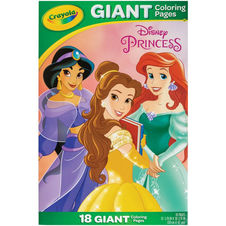 Crayola Disney Princess Crayola 18 Giant Colour Pages