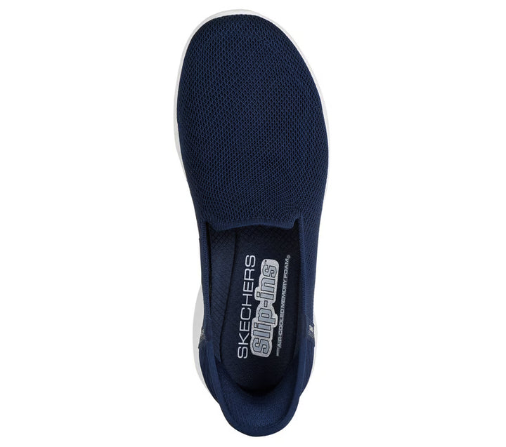 Skechers GOwalk Joy Slip-on Shoe - Navy blue/White