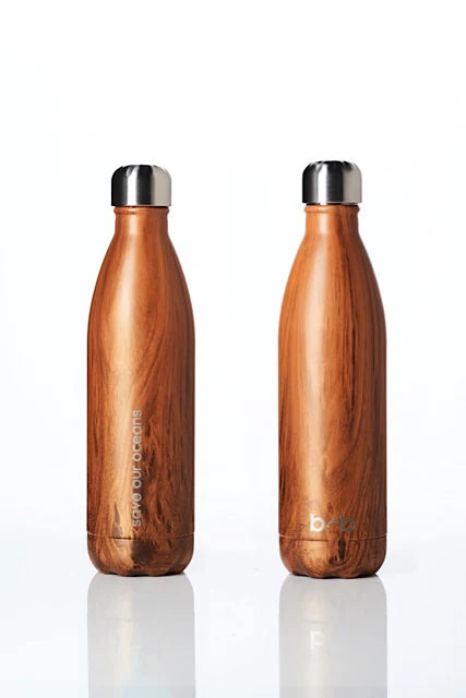 BBBYO Future Bottle 750ml - Woodgrain