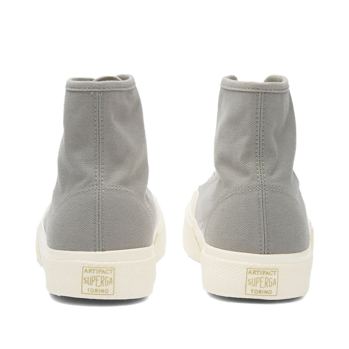 Superga Unisex 2433 Workwear Sneakers Grey Dark Off White
