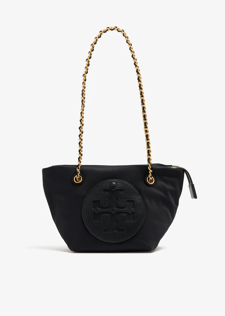 Tory Burch Ella Chain Crossbody Bag - Black