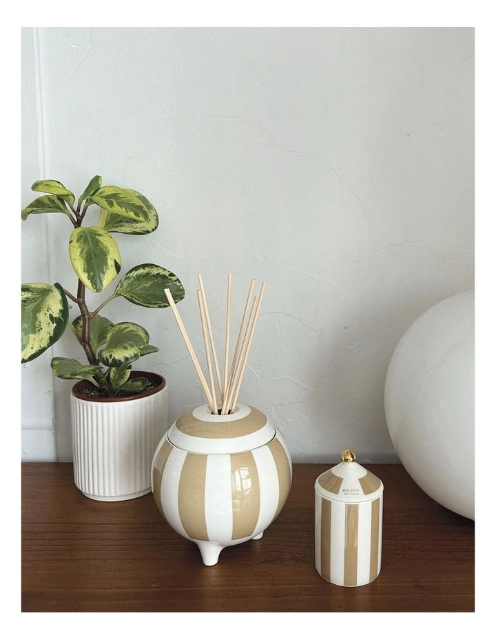 Moss St. Fragrances Patchouli, Pear & Oud Mini Ceramic Diffuser 100ml