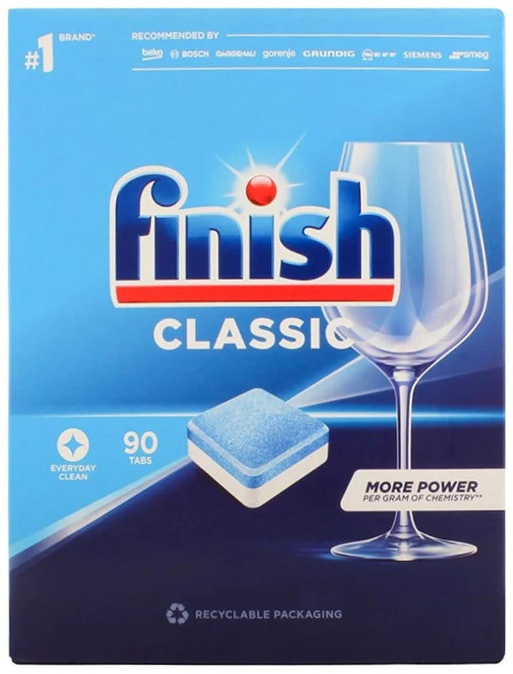 Finish Classic Regular 90 Tabs Dishwasher Tablets
