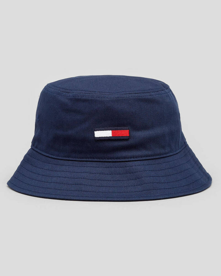 Tommy Hilfiger Flag Bucket Hat Navy