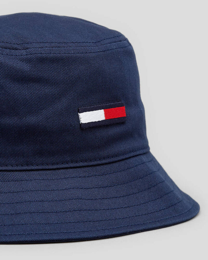 Tommy Hilfiger Flag Bucket Hat Navy