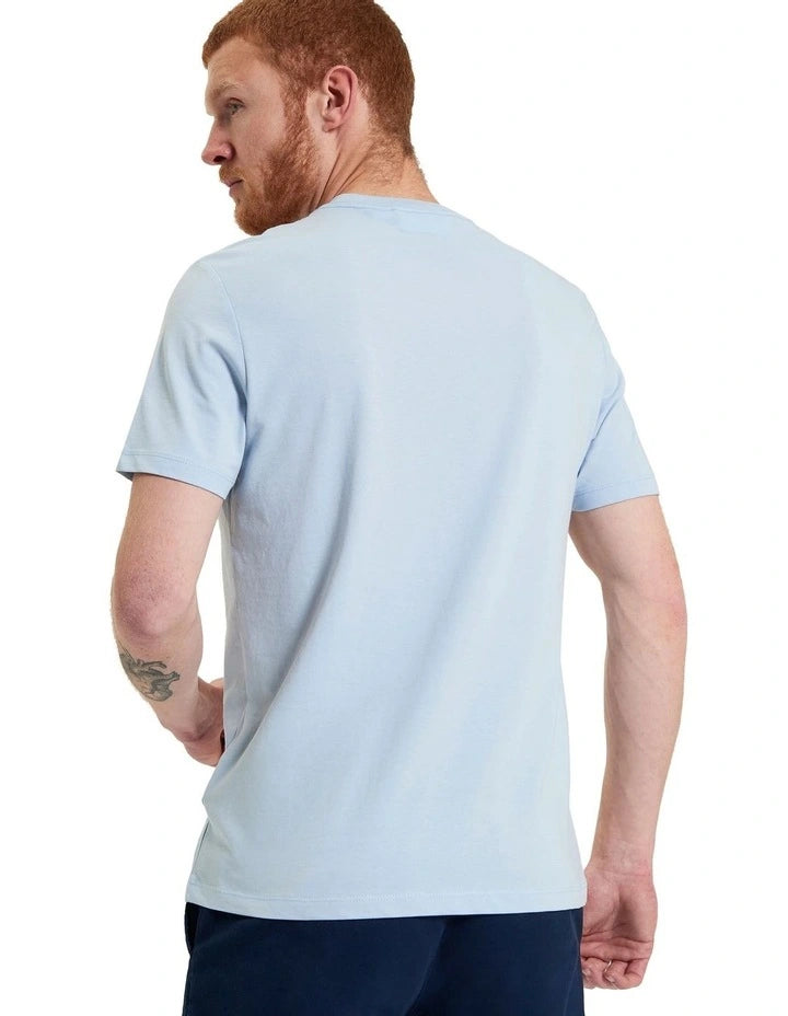 Ben Sherman Signature Chest Embroidery Tee - Mint Blue