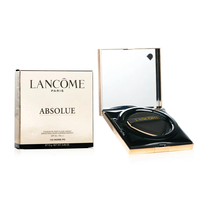 Lancome Absolue Cushion Kit Smoothing Liquid Cushion Compact SPF50 #110-Ivoire-PO