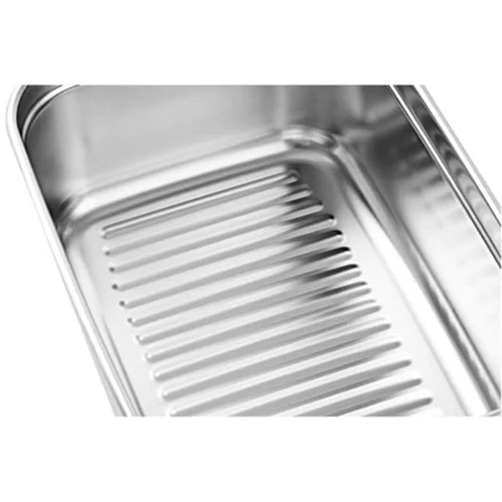Glasslock ChefTopf Stainless Steel Airtight Food Storage 3460ml