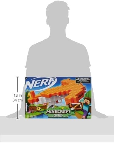 Nerf Minecraft Pillager's Crossbow Dart Blaster