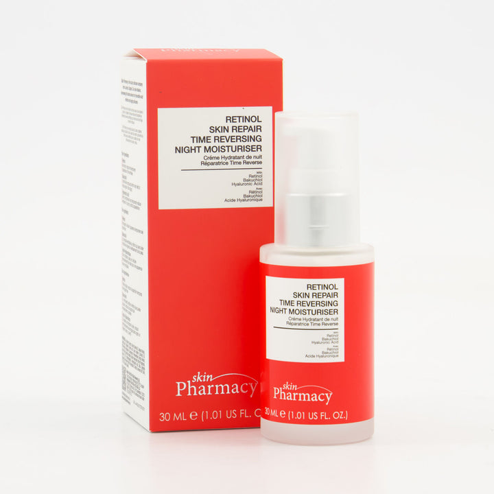 Skin Pharmacy Travel Retinol skin repair time reverse night moisturiser 30ml