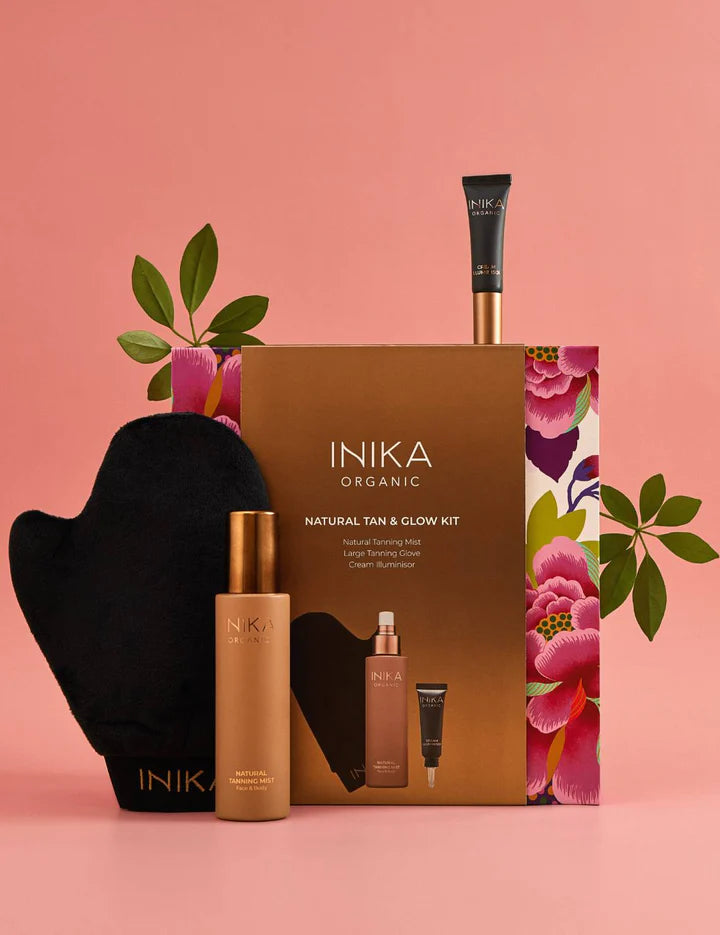Inika Organic Natural Tan & Glow Kit