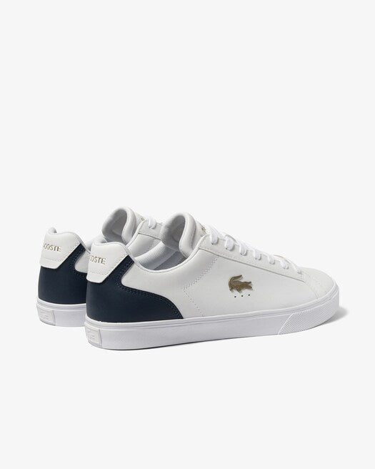 Lacoste Lerond Pro Leather Sneakers - White/Navy