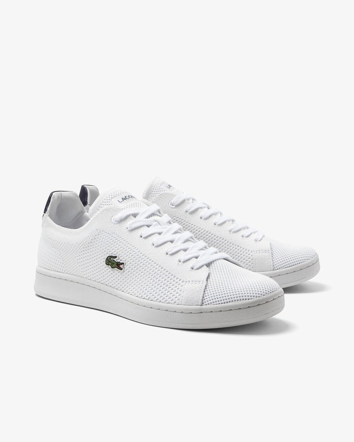 Lacoste Carnaby Piquee Knitted Textile Lace-up Sneaker