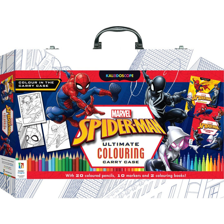 Kaleidoscope Marvel Spider-Man Colouring Carry Case