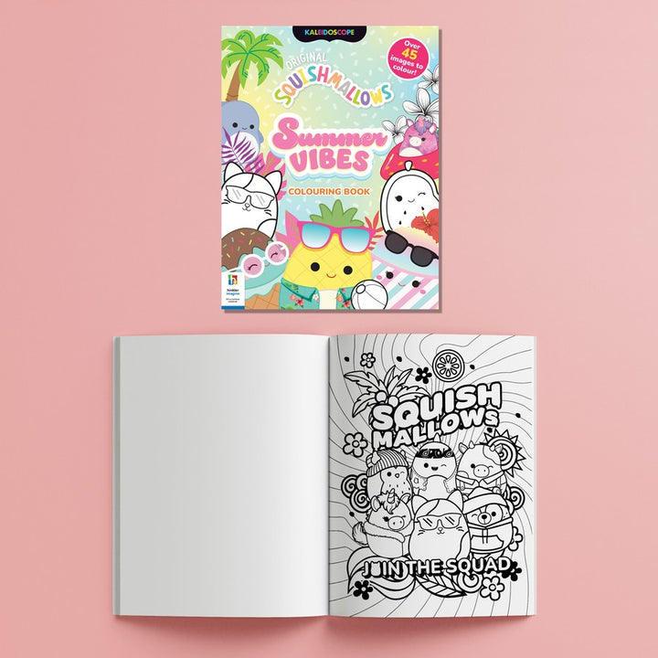 Squishmallows Summer Vibes Ultimate Colouring Carry Case