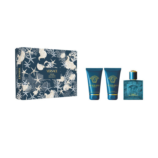 Versace Eros Pour Homme EDT 50mL 3 Piece Set