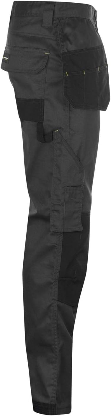 Dunlop Onsite Work Trousers Charcoal Black