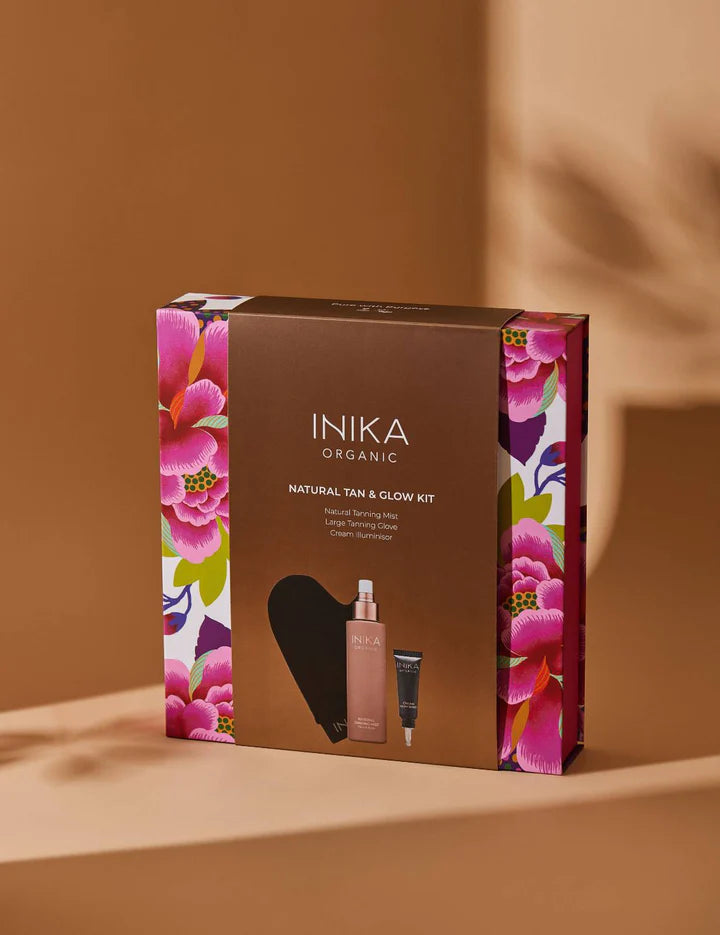 Inika Organic Natural Tan & Glow Kit
