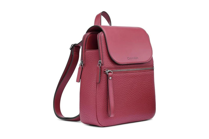 Calvin Klein Garnet Backpack Red Cabernet H3GKD9UX