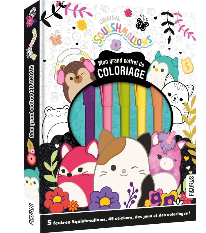 Mon Grand Coffret Coloriage Squishmallows