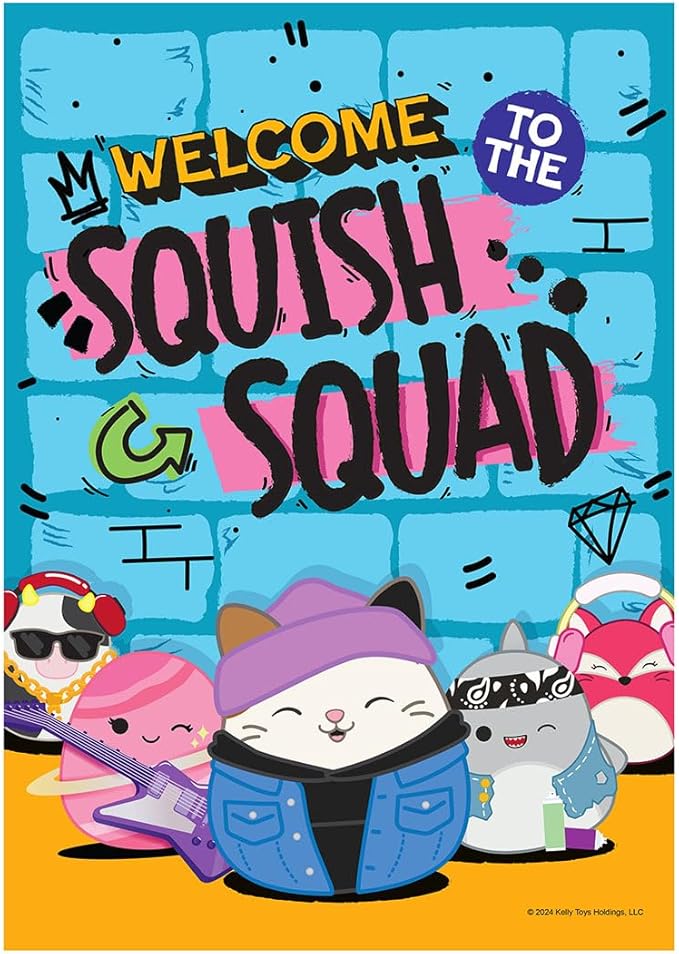 Squishmallows Creative Colouring Kit