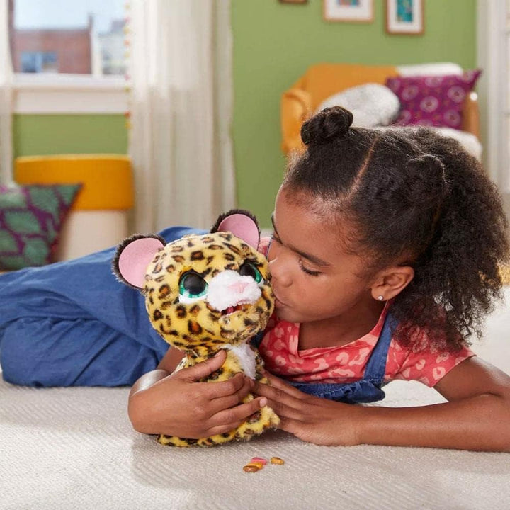 FurReal Lil Wilds Lolly The Leopard Interactive Animatronic Plush Toy