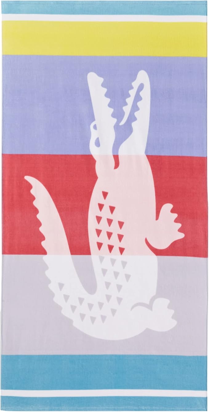 Lacoste Duke Beach Towel Multi