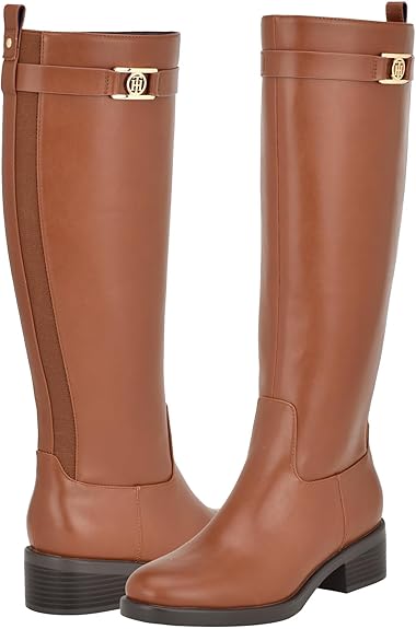Tommy Hilfiger Women's Iviann Boot Medium Natural