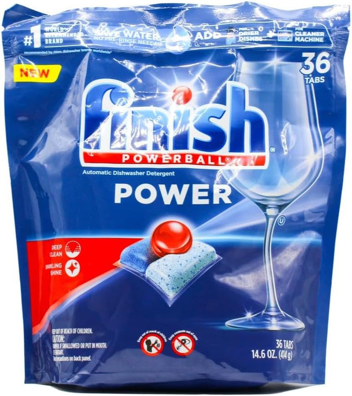 Finish Powerball Power DIshwashing Tablets 36 Pack