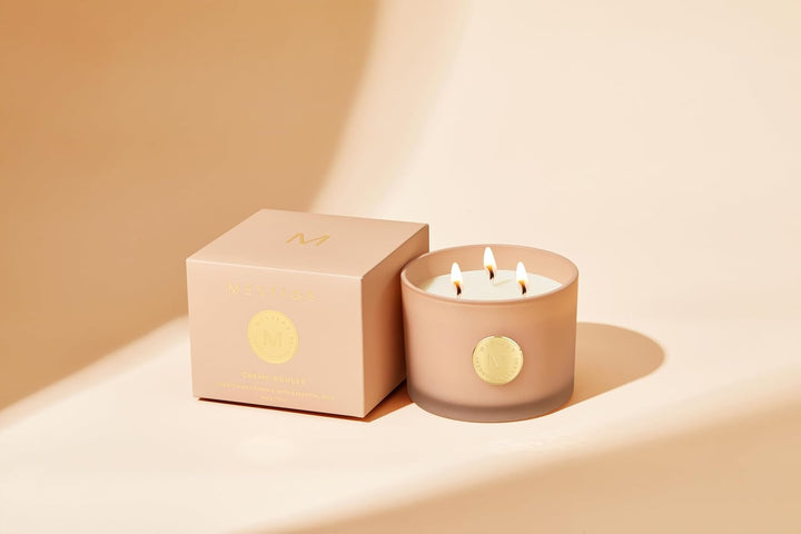 Mestige Creme Brulee Scented Soy Candle