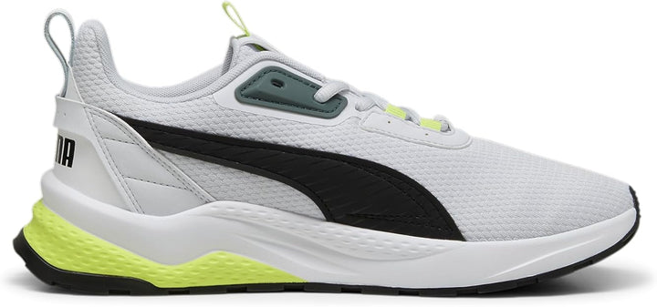Puma Unisex Anzarun FS 2.0 Sneakers - Silver Mist/Black/White/Lime Pow