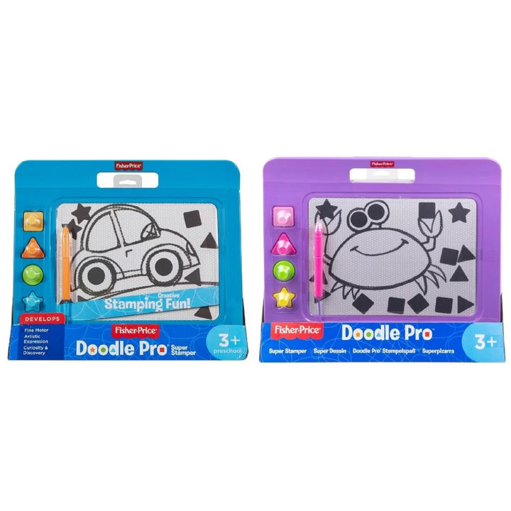 Fisher Price Doodle Pro Super Stamper Purple