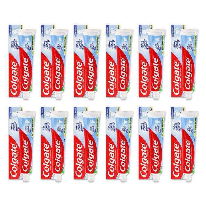6X Colgate 165g Fluoride Toothpaste Blue Minty gel