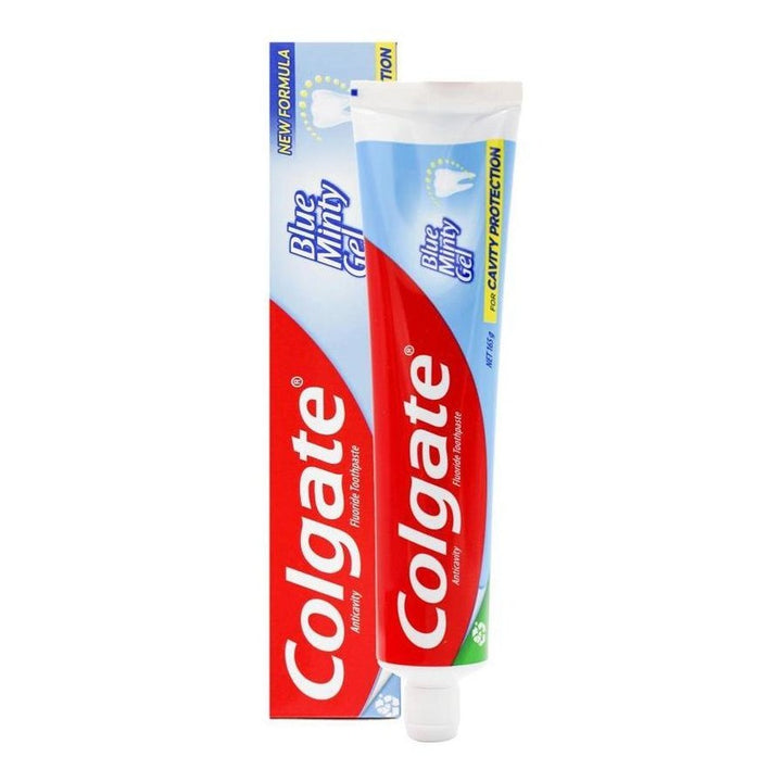 6X Colgate 165g Fluoride Toothpaste Blue Minty gel