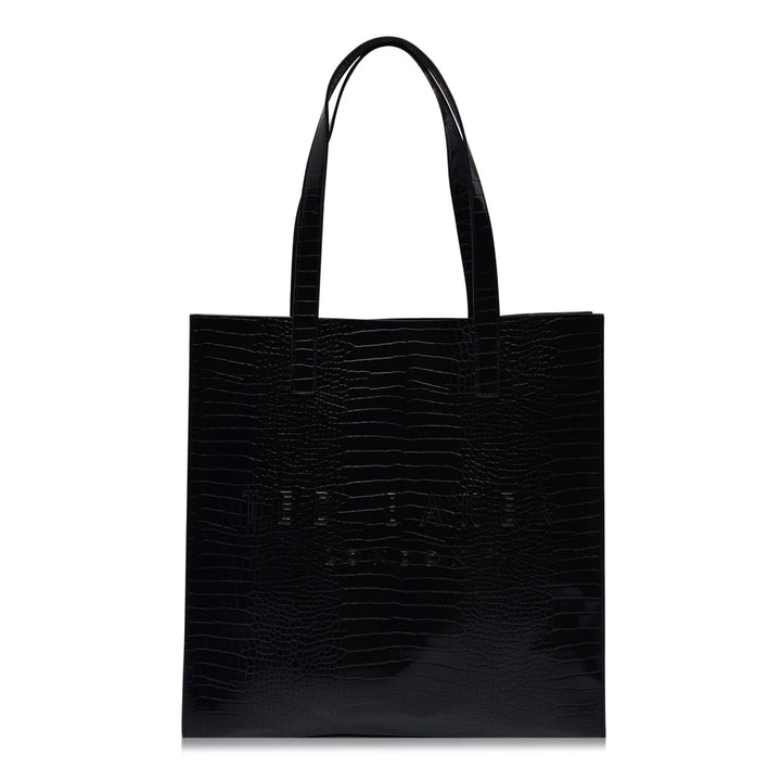 Ted Baker Croccon Large Tote Bag - Black