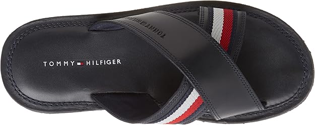 Tommy Hilfiger Criss Cross Sandals - Black