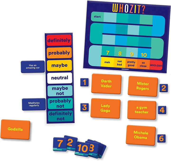 Whozit The Cooperative Guess Who Game