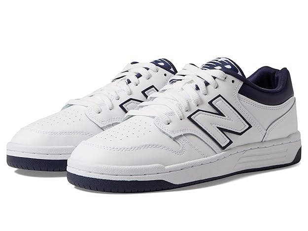 New Balance Shoes BB480LWN White Navy Sneaker