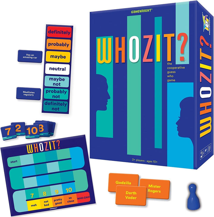 Whozit The Cooperative Guess Who Game