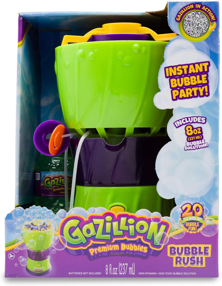 Gazillion Bubbles Rush Portable Bubble Maker